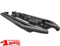 Preview: Side Tube Steps Black Rock textured Wrangler JK 07-18 4-doors