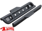 Preview: Side Tube Steps Aluminum structured Wrangler JL year 18-24 2-doors