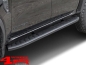 Preview: Trittbretter Shark-Design schwarz Ranger + Raptor Bj. 2023-