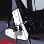 Preview: Spiegelhalter Set Edelstahl Wrangler TJ Bj. 97-02