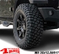Preview: Aluminum Wheel 8,5x17 ET +30 W-TEC Black Edition TÜV Wrangler JL 18-24