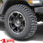 Preview: Alufelge 8,5x20 ET +35 W-TEC schwarz TÜV Wrangler JL 18-24
