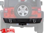 Preview: Heckstoßstange schwarz texturiert Wrangler JK Bj. 07-18