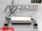 Preview: Valve Control Stainless Steel Muffler Round with TÜV Wrangler JL 18-21 2,0 T-GDI