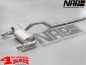 Preview: Valve Control Stainless Steel Muffler Round with TÜV Wrangler JL 18-21 2,0 T-GDI