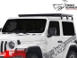 Preview: Overhead Roof Rack Slimline II Half-Size Wrangler JL 18-24 2-doors Hardtop