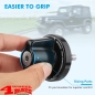 Preview: Windshield Knob Pair Black Jeep CJ + Wrangler YJ year 72-95