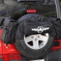 Preview: Stautaschen auf dem Reserverad Stars and Stripes Wrangler JK JL 07-24