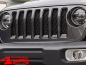 Preview: Insert Grill Screen Gloss Black ABS Wrangler JL JT year 18-24