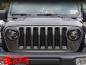Preview: Insert Grill Screen Gloss Black ABS Wrangler JL JT year 18-24