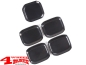 Preview: Door Handle Guards Recess Black Wrangler JL JT 18-24 4-doors