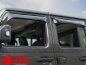 Preview: Windabweiser Seitenscheiben Acryl Wrangler JL Bj. 18-24 4-Türer