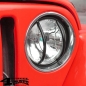 Preview: Head Light Guard Set Black Jeep Wrangler TJ year 97-06