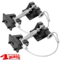 Preview: Hood Catch Set Aluminum Locking Racing-Style JL JT 18-24