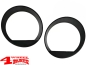 Preview: Headlight Trim Bezels Angry Bird Black Wrangler JL JT 18-22