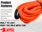 Preview: Recovery Kinetic Strap Ø22mm 9m 10.000kg