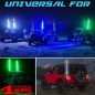 Preview: LED Lighted Whip 1,5 m  incl. Controller + App Control