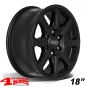 Preview: Alufelge Dotz Kalahari Black 8x18 ET +30 mit TÜV Wrangler JL 18-24