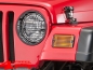 Preview: Head Light + Taillight Guard Set Black Wrangler TJ year 97-06