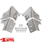Preview: Windshield Hinge Set Stainless Steel Wrangler TJ year 97-06