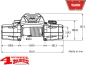 Preview: Seilwinde WARN ZEON 12 5443kg 12V