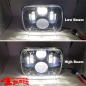 Preview: LED Scheinwerfer Paar Black Wrangler YJ 87-95 US