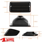 Preview: Turn Signal and Frontgrill LED Smoked Wrangler TJ year 97-06