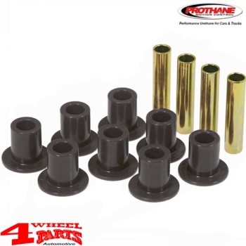 Leaf Spring Shackle Bushing Kit Front or Rear PU Black YJ year 87-95