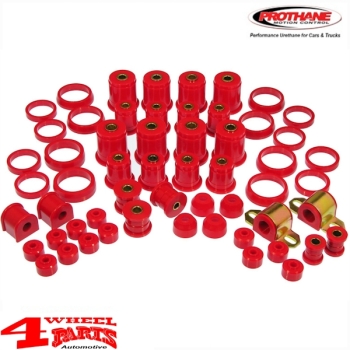 Karosseriebuchsen Fahrwerkbuchsen Satz PU rot Grand Cherokee 93-98