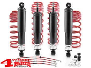 Suspension System Lift Kit Trekfinder with TÜV +40mm 5-Stage Adjustable Jimny GJ / HJ year 18-