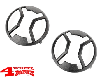 Turn Signal Light Guard Pair Textured Elite Wrangler JK 07-18