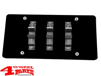 Winch Hawse Fairlead License Plate Mounting Bracket