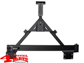 Reserveradhalter für XHD Bumper CJ + Wrangler Bj. 76-06