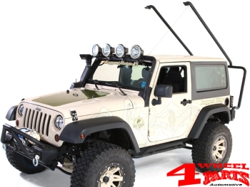Overhead Roof Rack Sherpa Wrangler JK year 07-18 2-doors