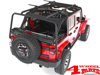 Overhead Roof Rack Kit Sherpa Wrangler JK year 07-18 4-doors