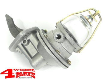 Fuel Pump with Glass Jeep CJ + Willys year 41-71 with 4-134cui