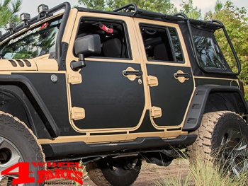 Karosserie Blenden magnetisch Wrangler JK Bj. 07-18 4-Türer