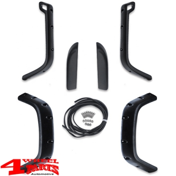 Kotflügelverbreiterung 15,5cm Pocket Style 6-teilig Wrangler TJ 97-06