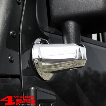 Mirror Arm Covers Chrome 2 pce. Wrangler JK year 07-18