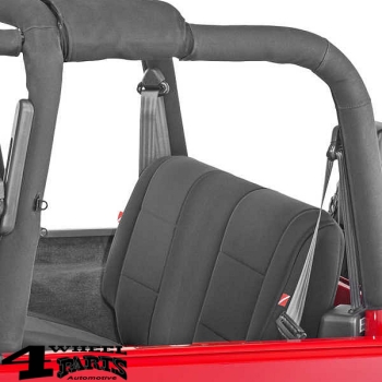 Sitzbezüge Set schwarz Neopren Wrangler TJ Bj. 97-02