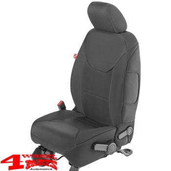 Sitzbezüge Set schwarz Neopren Wrangler JK Bj. 13-18 2-Türer