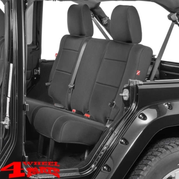 Sitzbezüge Set schwarz Neopren Wrangler JK Bj. 11-12 4-Türer
