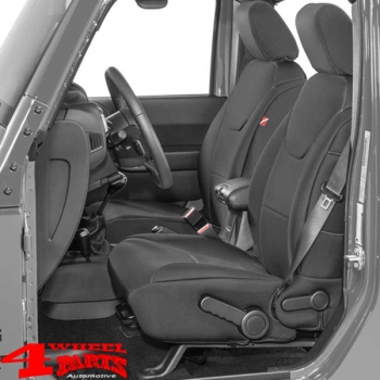Sitzbezüge Set schwarz Neopren Wrangler JK Bj. 13-18 4-Türer