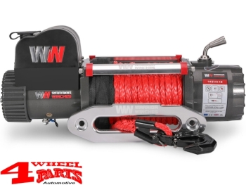 Winch Warrior Samurai 145VA12 6500kg 14500lb 12V Synthetic Rope