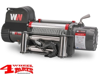 Winch Warrior Samurai 145VS12 6500kg 14500lb 12V with Steel Cable