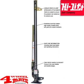 Hi-Lift Jack X-treme The Original 3175kg Height 152cm