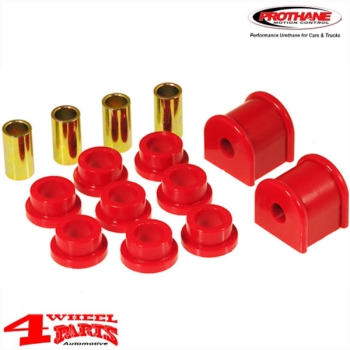 Sway Bar Bushing Set Rear Ø 13mm PU Red Wrangler TJ year 97-06
