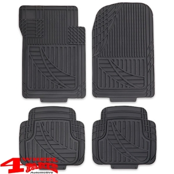 Fußraumwannen Set 4-teilig universal für Jeep, Pickup und SUV
