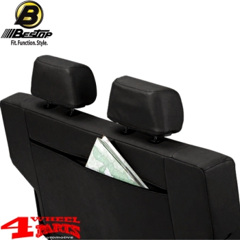 Rear Seat Bench Black Crush incl. Head Rests Wrangler TJ year 97-06