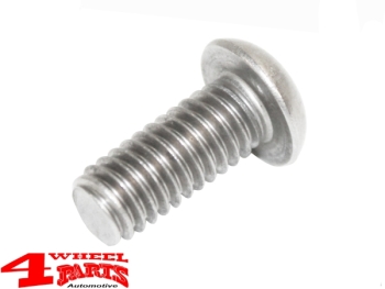 Windshield Hinge Screw Stainless Steel CJ + Wrangler YJ TJ 76-06